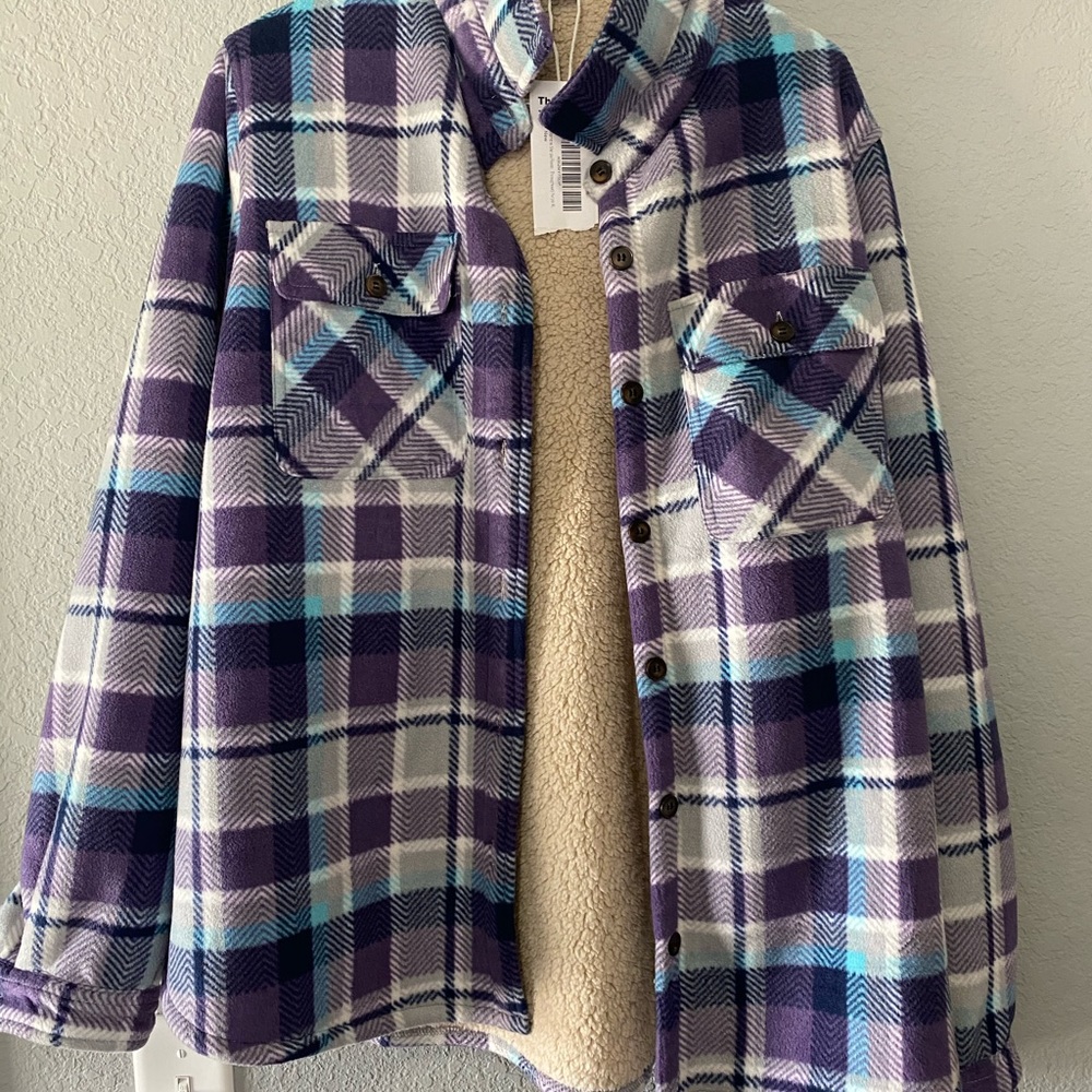 Flannel Sherpa Coat 🚨  BLACK FRIDAY SALE FREE SHIPPING